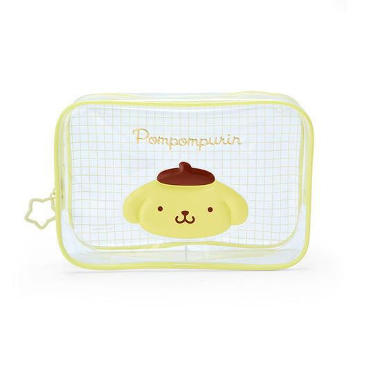 [Pompompurin] Sanrio Characters Clear Pouch