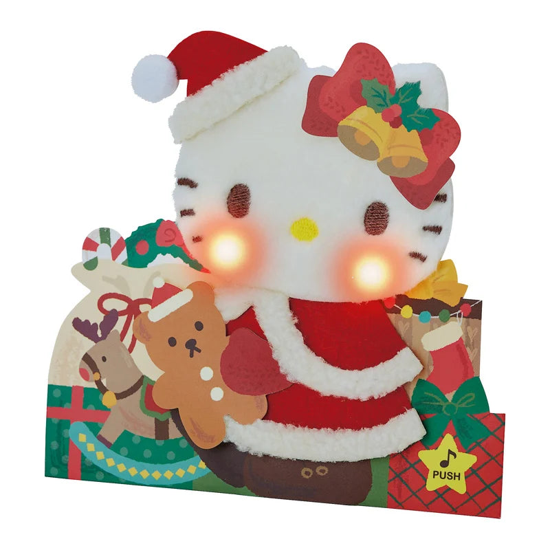 [Hello Kitty] Sanrio Characters Light & Melody Christmas Card