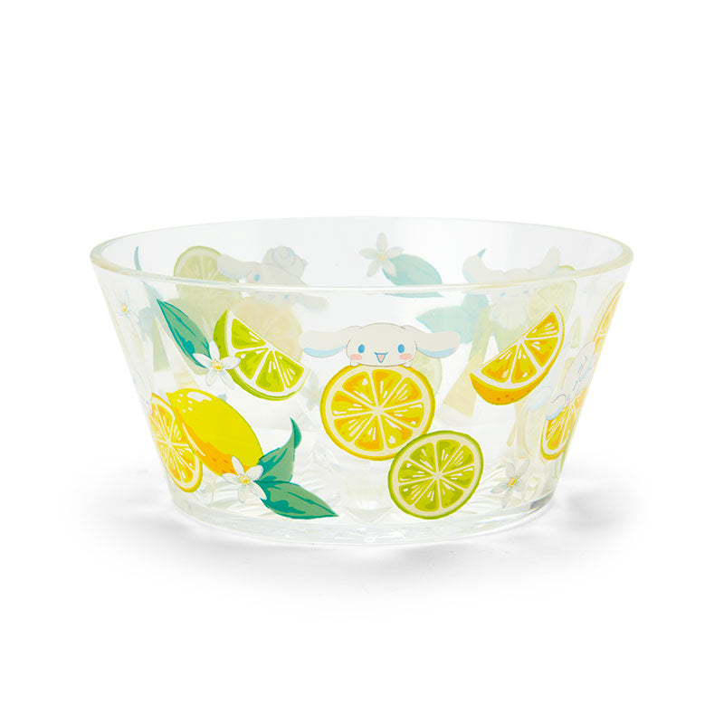 [Cinnamoroll] Sanrio Characters Colorful Fruits Clear Bowl