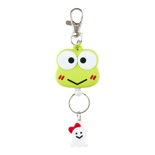 [Kerropi] Reel Keychain Sanrio Characters Face shaped