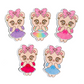 [Glitter Sticker] Vivi-Bear Magical Fairytale Dresses