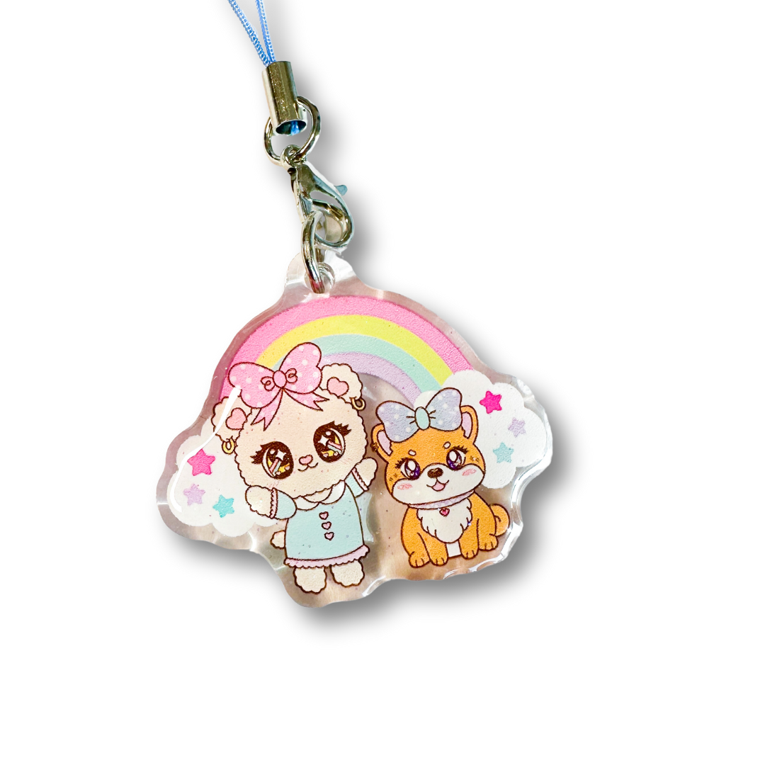 [Mini Charm] Rainbow Cyndercake