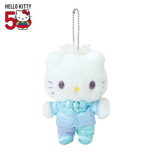 [Dear Daniel] Hello Kitty 50th Anniversary The Fashionable Ribbons Birthday Design Series Mascot Keychain