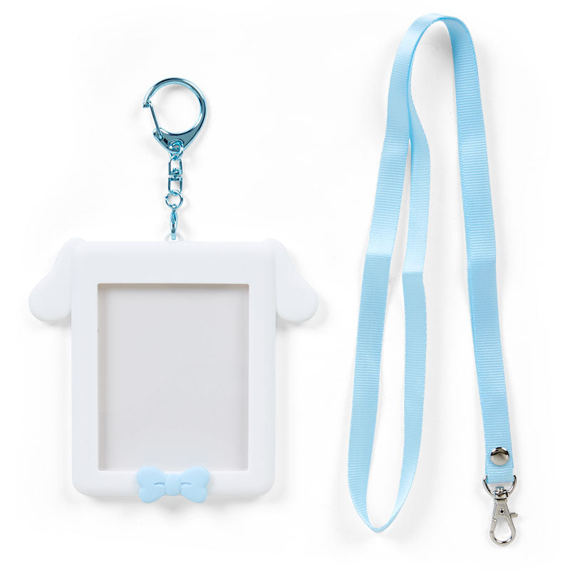 [Cinnamoroll] Sanrio Characters Enjoy Idol Card Case with Frame & Lanyard