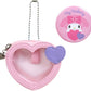 [My Melody] 2024 Sanrio Characters Award 3rd Colorful Heart Series Mini Pouch with Badge