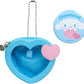 [Cinnamoroll] 2024 Sanrio Characters Award 3rd Colorful Heart Series Mini Pouch with Badge