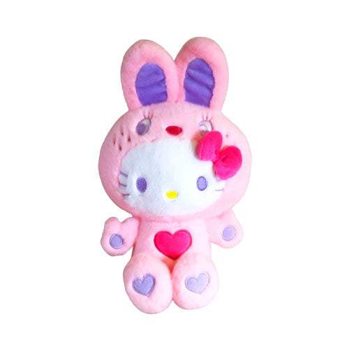 [Light Pink] Hello Kitty Colorful Bunny Plush