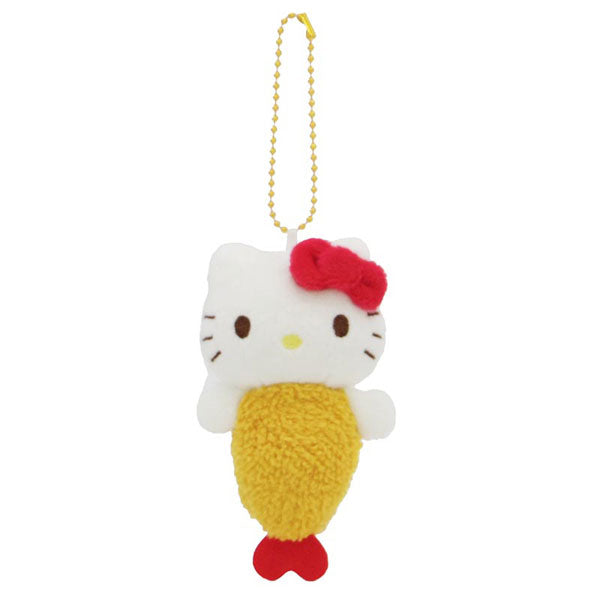 [Hello Kitty] Sanrio Characters Fry Ebi Plush Mascot Keychain