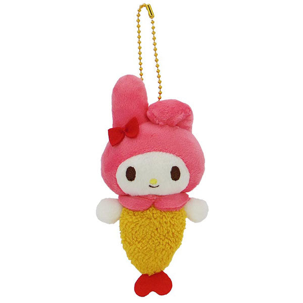 [My Melody] Sanrio Characters Fry Ebi Plush Mascot Keychain