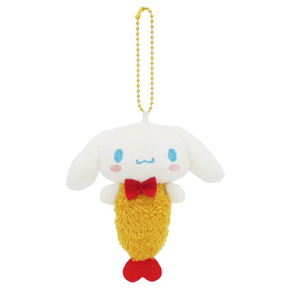 [Cinnamoroll] Sanrio Characters Fry Ebi Plush Mascot Keychain