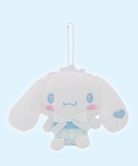 [Cinnamoroll] Sanrio Characters French Chidori Plush Mascot Keychain