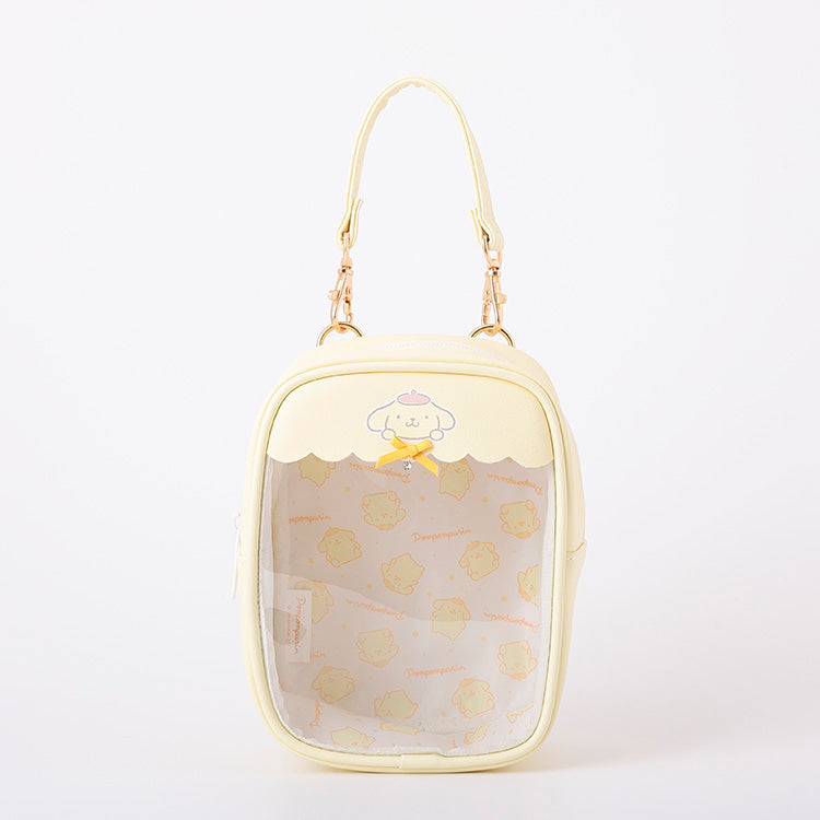 [Pompompurin] Ribbon Plush Pouch