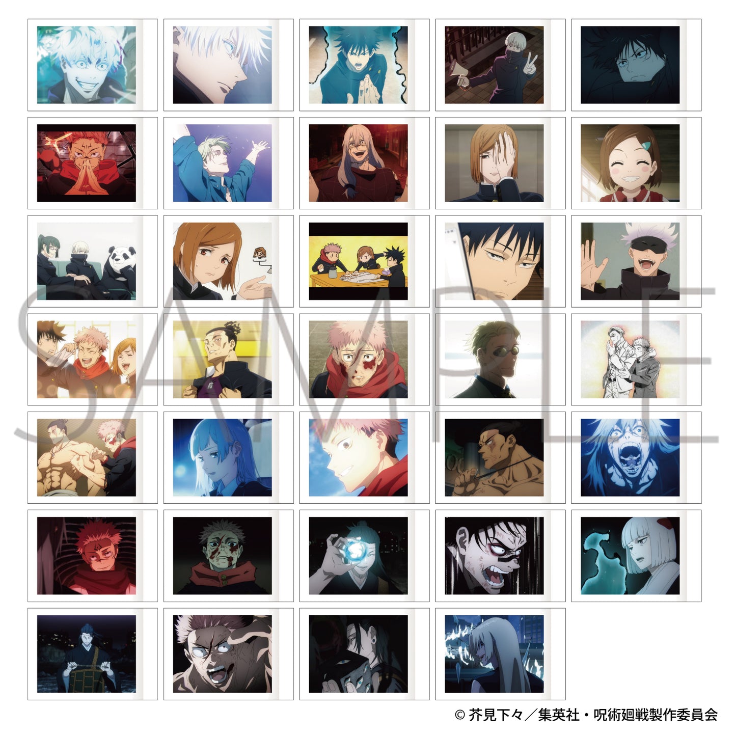 [Blind Bag - Polaroid] Jujutsu Kaisen Season 2 PashaColle Vol. 7