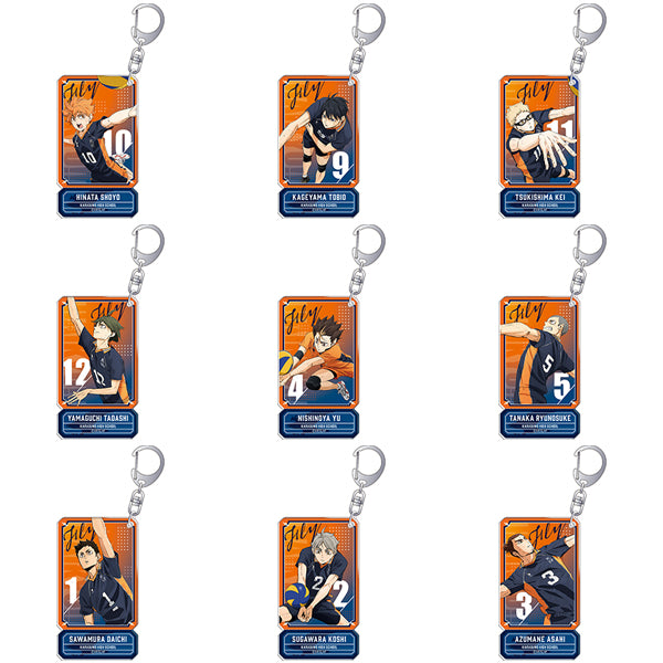 [Blind Bag] Acrylic Keychain Haikyu!! Collection (Karasuno High School)