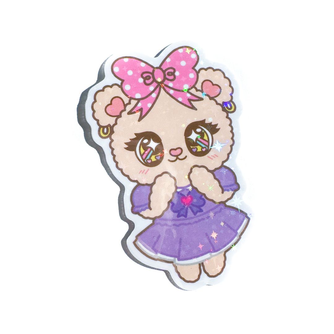 [Glitter Sticker] Vivi-Bear Magical Fairytale Dresses