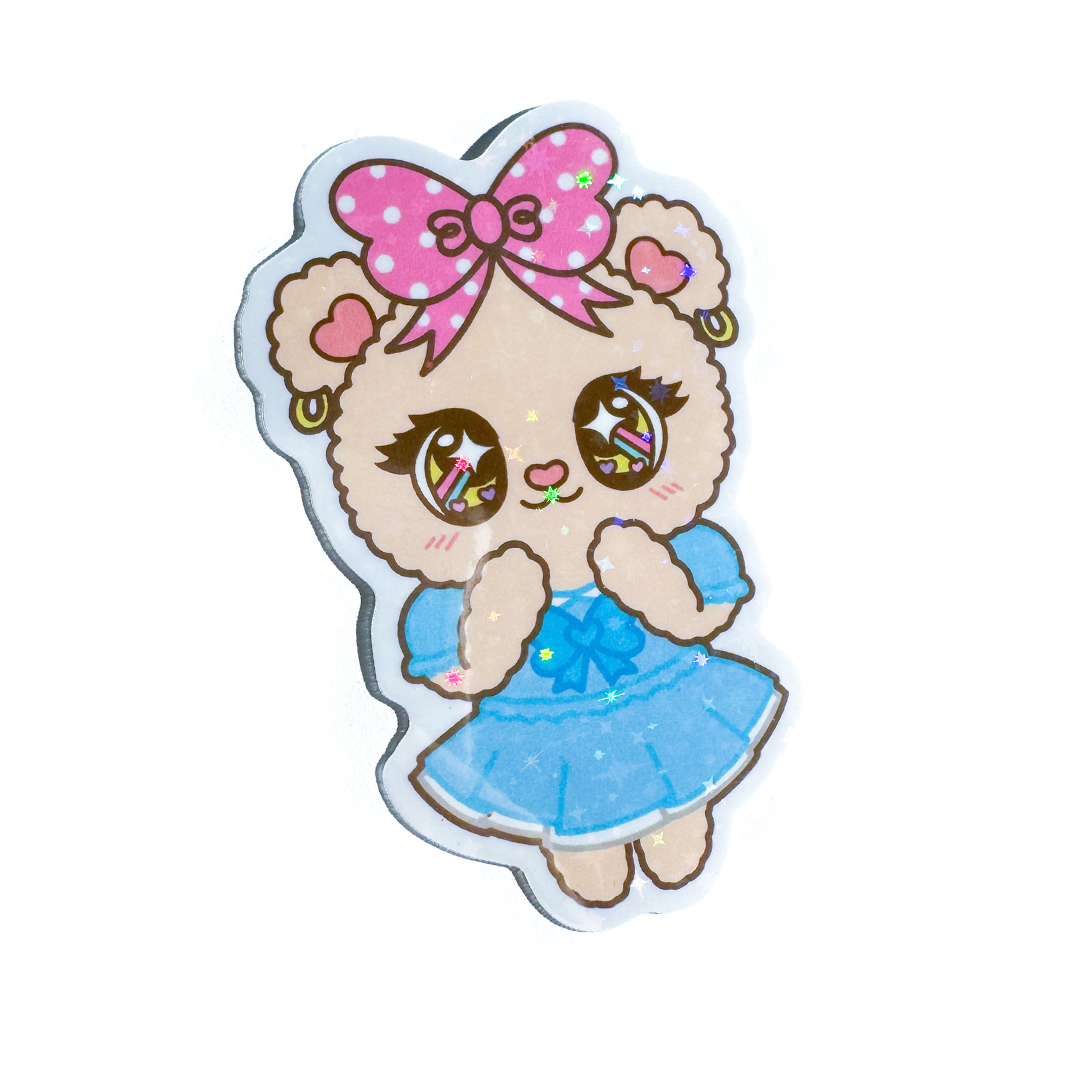 [Glitter Sticker] Vivi-Bear Magical Fairytale Dresses