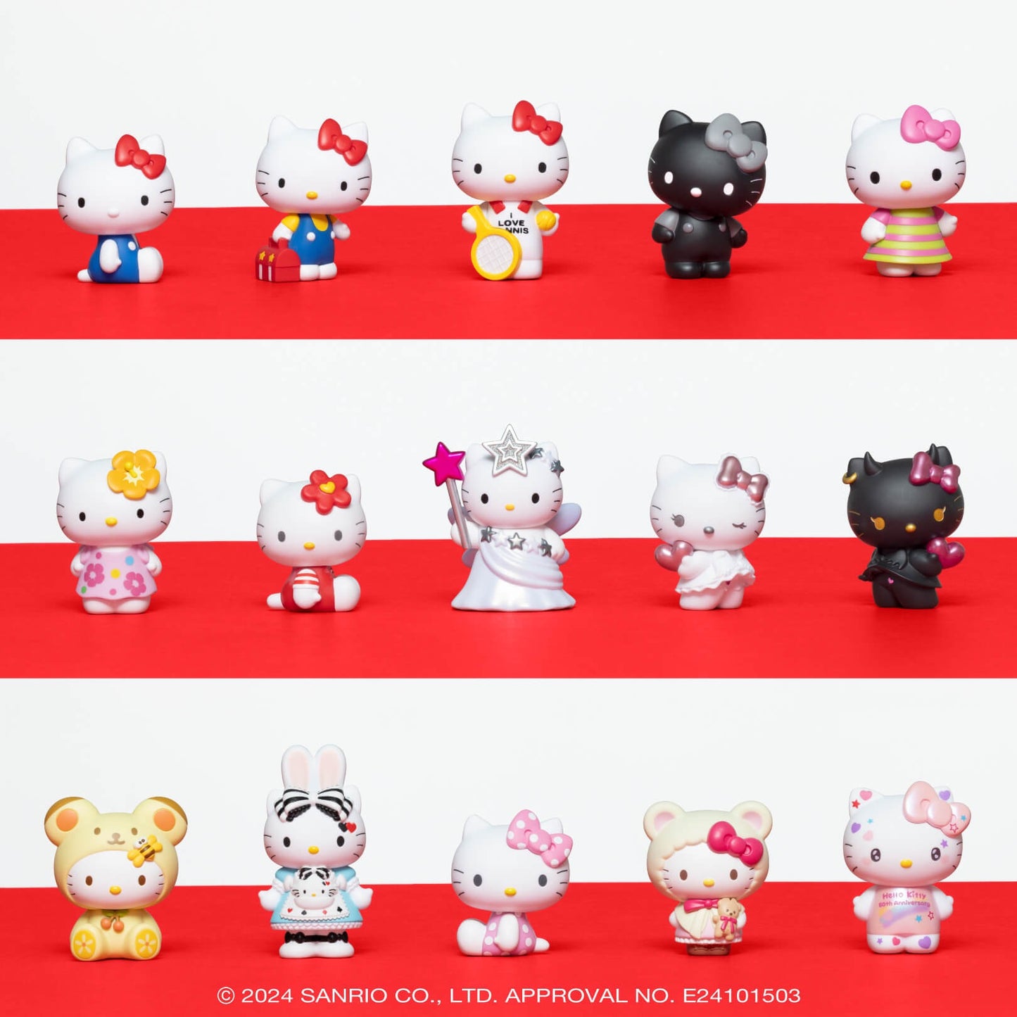 KUJI TICKET: Hello Kitty 50th Anniversary (7-Eleven Japan Exclusive)