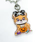 Sweetie Shiba Halloween Glitter Keychain