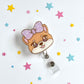 Badge Reel - Sweetie Shiba Head