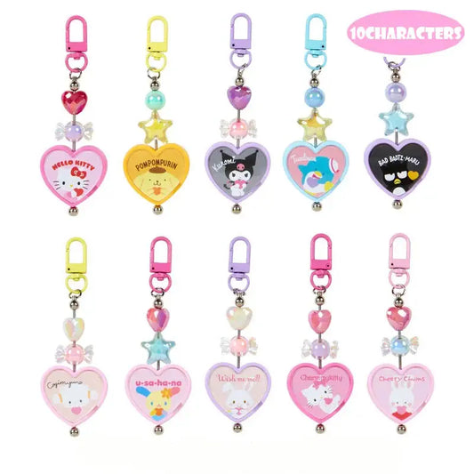 [Pink Style] Sanrio Characters Awards Keychain Blind Box