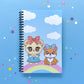 Cyndercake Rainbow Notebook