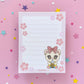 Vivi-Bear Pink Sakura Notepad