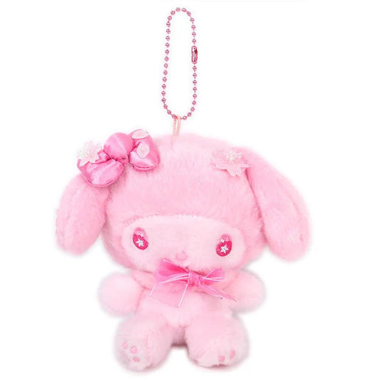 My Melody Sakura Plush Keychain