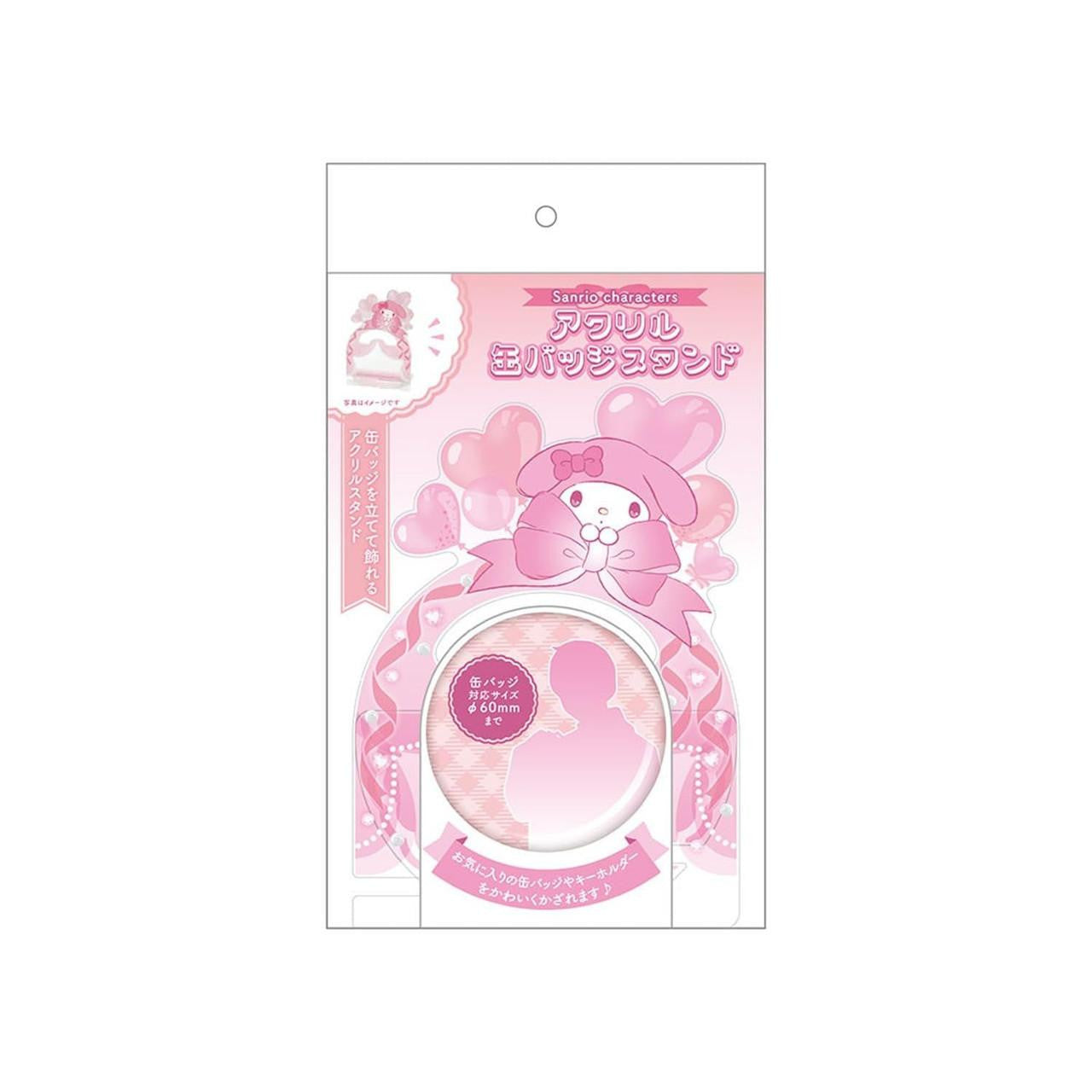 (Hello Kitty) Sanrio Characters Acrylic Holder for Standee & Can Badge