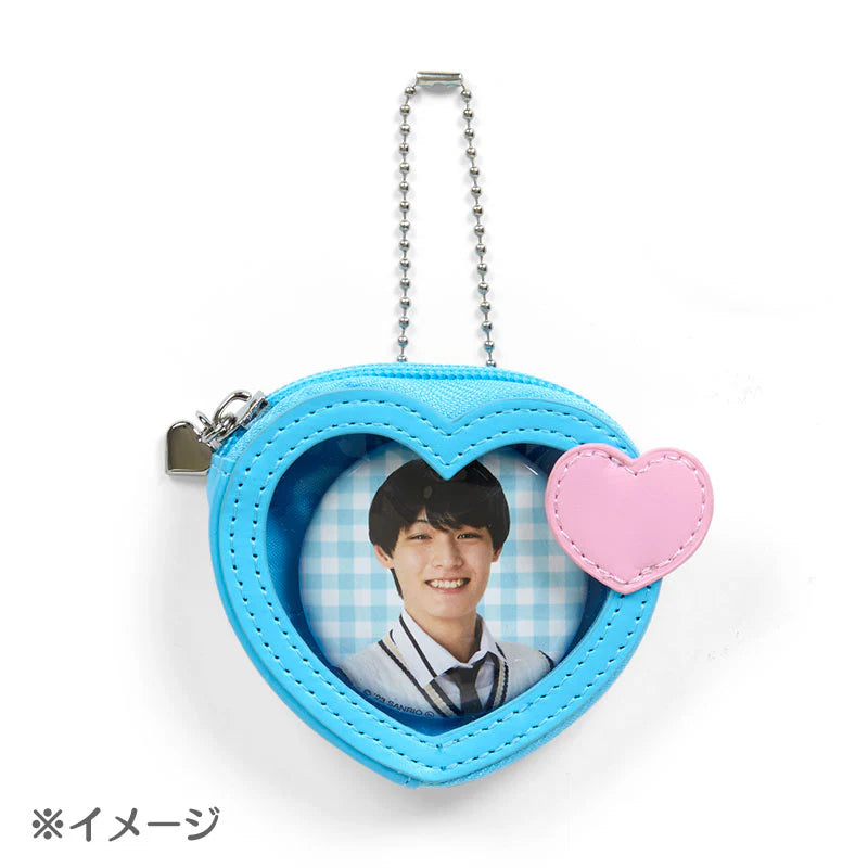 [Kuromi] 2024 Sanrio Characters Award 3rd Colorful Heart Series Mini Pouch with Badge